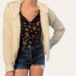 Wild Fable Fluffy Hoodie Cardigan 💕
